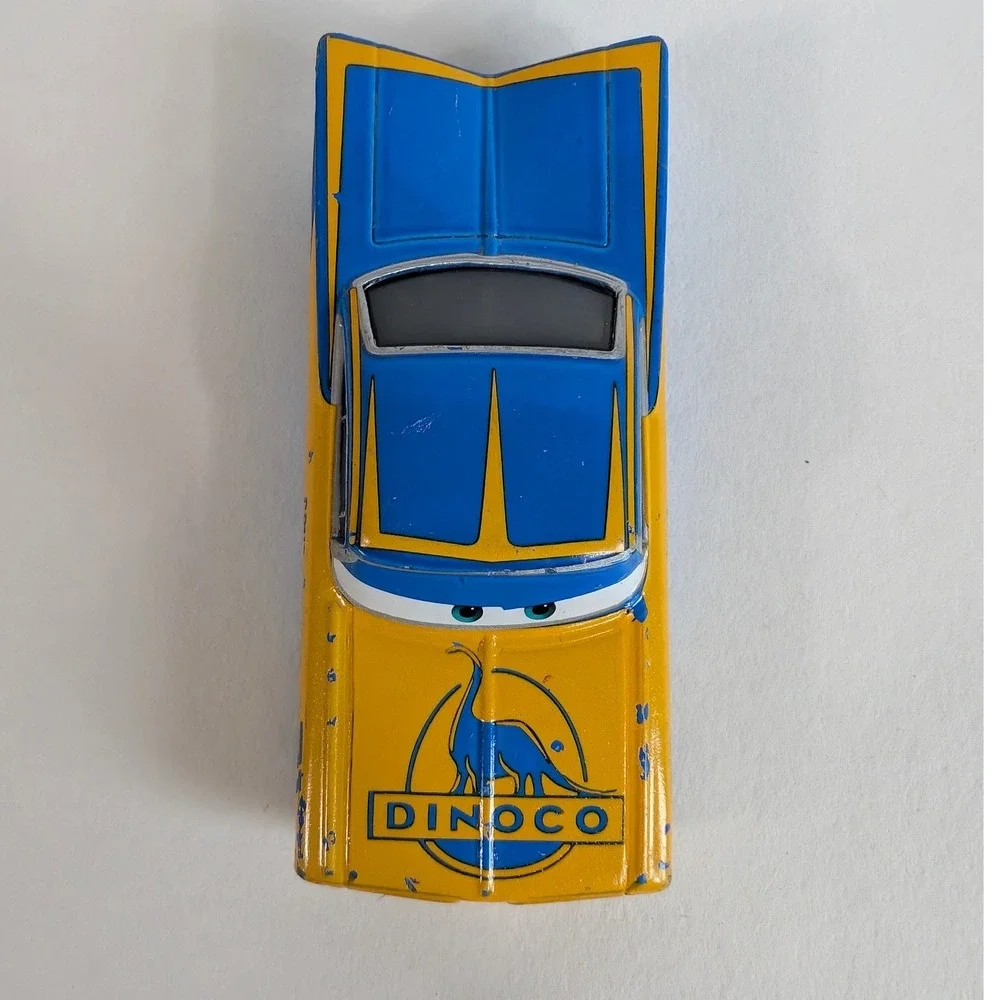 Disney Pixar Cars Mattel Ramone Dinoco 51 Diecast Car Blue Yellow